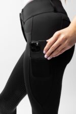 HORZE EVELYN Damskie bryczesy z pełnym lejem silikonowym i wysokim stanem - obrazek 14