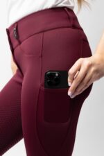 HORZE EVELYN Damskie bryczesy z pełnym lejem silikonowym i wysokim stanem - obrazek 23