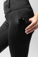 HORZE ANYA Legginsy jeździeckie damskie z pełnym lejem silikonowym i wysokim stanem - obrazek 22
