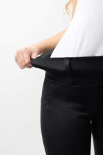 HORZE ANYA Legginsy jeździeckie damskie z pełnym lejem silikonowym i wysokim stanem - obrazek 24