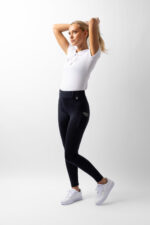 HORZE DEA Damskie legginsy jeździeckie z pełnym lejem silikonowym - obrazek 4
