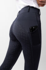 HORZE DEA Damskie legginsy jeździeckie z pełnym lejem silikonowym - obrazek 6