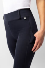 HORZE DEA Damskie legginsy jeździeckie z pełnym lejem silikonowym - obrazek 7