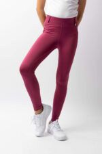 HORZE DEA Dziecięce legginsy jeździeckie z pełnym lejem silikonowym - obrazek 5