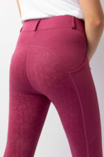 HORZE DEA Dziecięce legginsy jeździeckie z pełnym lejem silikonowym - obrazek 6