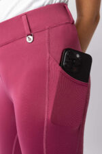 HORZE DEA Dziecięce legginsy jeździeckie z pełnym lejem silikonowym - obrazek 7