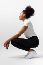 HORZE MAIA Legginsy jeździeckie damskie z pełnym lejem silikonowym - obrazek 6