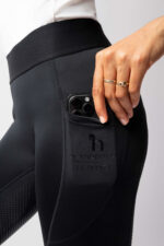 HORZE MAIA Legginsy jeździeckie damskie z pełnym lejem silikonowym - obrazek 8