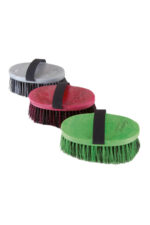 HAAS GROOVY Szczotka dla konia ze szlufką, 17 cm - obrazek 3