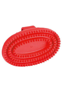 COVALLIERO Gumowe zgrzebło z uchwytem, 13,5 cm