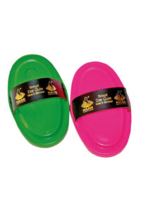 HAAS DER GUTE Zgrzebło dla konia ze szlufką, 16 cm