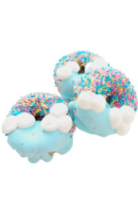 KOŃSKA CUKIERENKA Donat dla koni TĘCZA Z CHMURKĄ