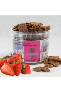 KOŃSKA CUKIERENKA Naturalne smakołyki dla koni, TRUSKAWKA 1 L