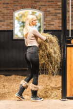 HORZE MIRA THERMO Damskie bryczesy termiczne z pełnym lejem silikonowym i wysokim stanem - obrazek 9