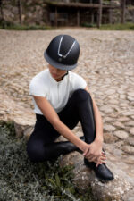 HORZE AURORA Kask jeździecki z szerokim daszkiem i regulacją - obrazek 7