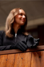 HORZE AVERY Polarowe rękawiczki jeździeckie damskie - obrazek 6