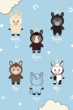 PONYBOO SECRET Blind Box Pluszowy konik z brelokiem - obrazek 2