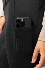 HORZE ANYA Zimowe legginsy jeździeckie z pełnym lejem silikonowym - obrazek 7