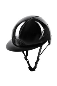 SWING H24 LADY GLOSSY Kask jeździecki z szerokim daszkiem