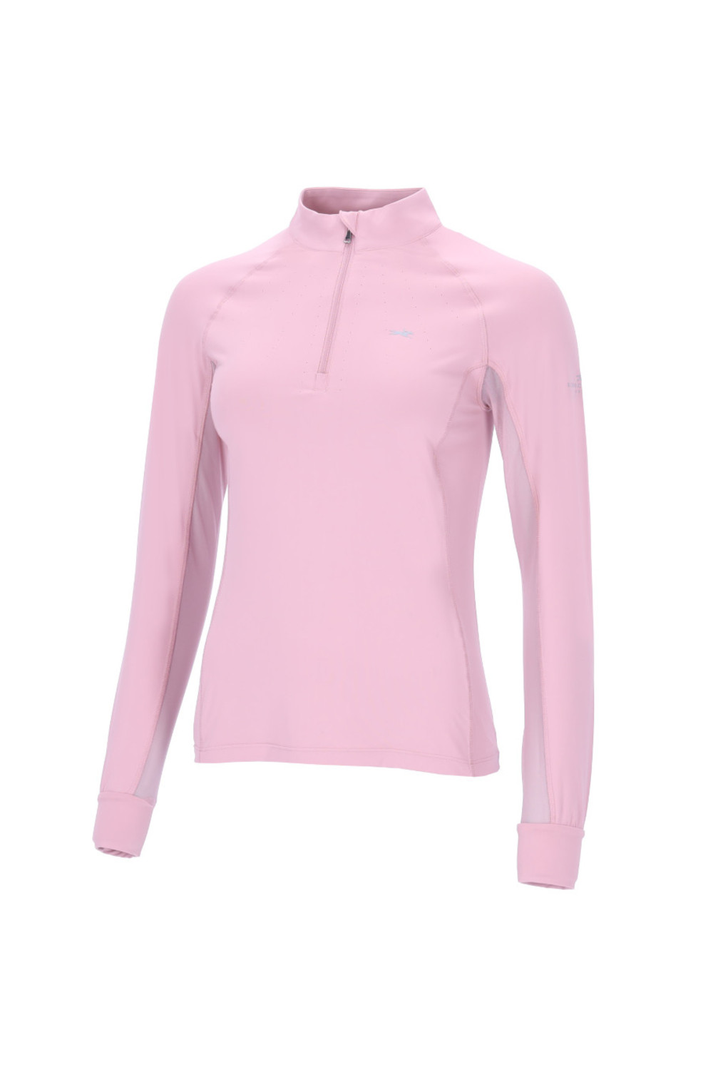 TSHIRT ANGIE POWDER PINK 1 SCHOCKEMOHLE ANGIE Damska koszulka treningowa - obrazek 1