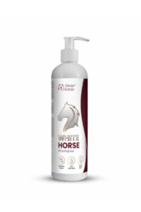 OVER HORSE WHITE HORSE Szampon dla koni siwych i jasnych 400 ml
