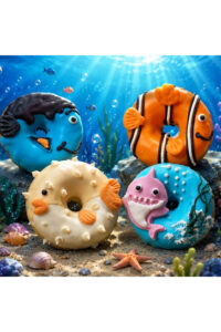 KOŃSKA CUKIERENKA Donat dla konia UNDER THE SEA
