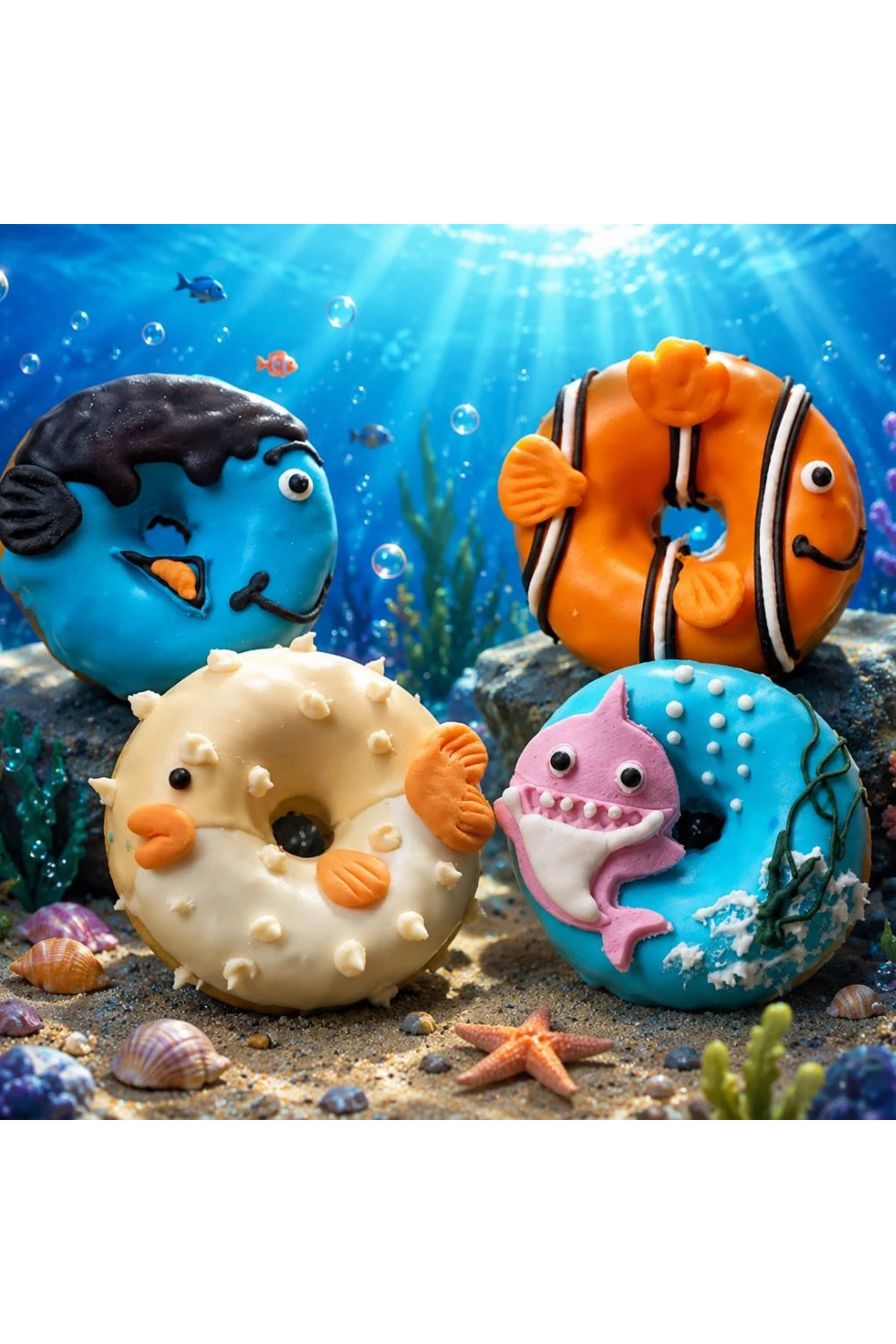 DONAT UNDER THE SEA 1 KOŃSKA CUKIERENKA Donat dla konia UNDER THE SEA - obrazek 1
