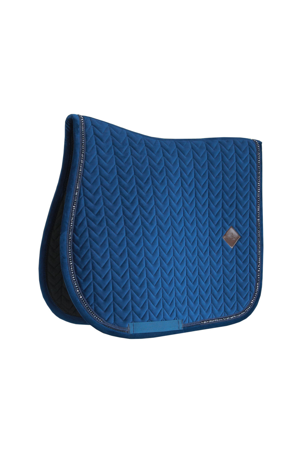 VPEARLS NAVY VJ 1 KENTUCKY VELVET PEARLS Czaprak skokowy - obrazek 1