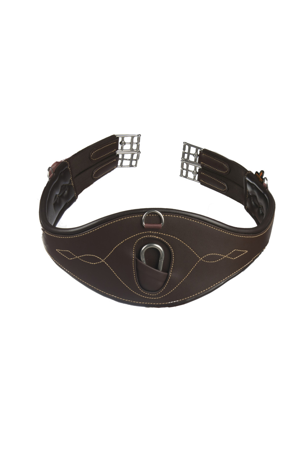 ANATOMIC GIRTH BROWN 1 KENTUCKY ANATOMIC Popręg anatomiczny - obrazek 1