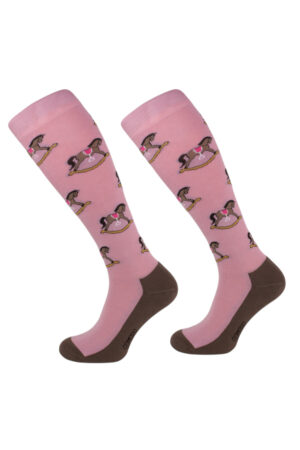 Koń na biegunach/Różowy