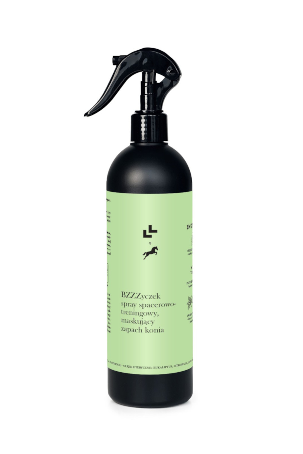 SPRAY BZZZYCZEK 1 LULLALOVE BZZZYCZEK Spray treningowo-spacerowy maskujący zapach konia 500 ml - obrazek 1