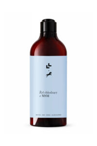 LULLALOVE Żel chłodzący z MSM, arniką i kasztanowcem dla koni 400 ml