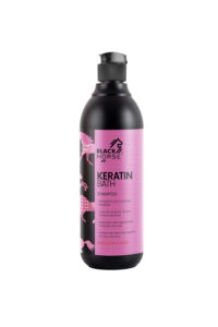 BLACK HORSE KERATIN BATH Szampon wzmacniający dla koni 500 ml