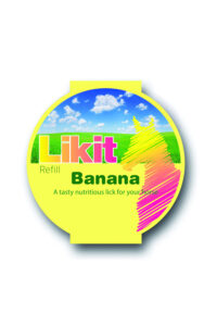 LIKIT Lizawka dla konia BANAN 250 g