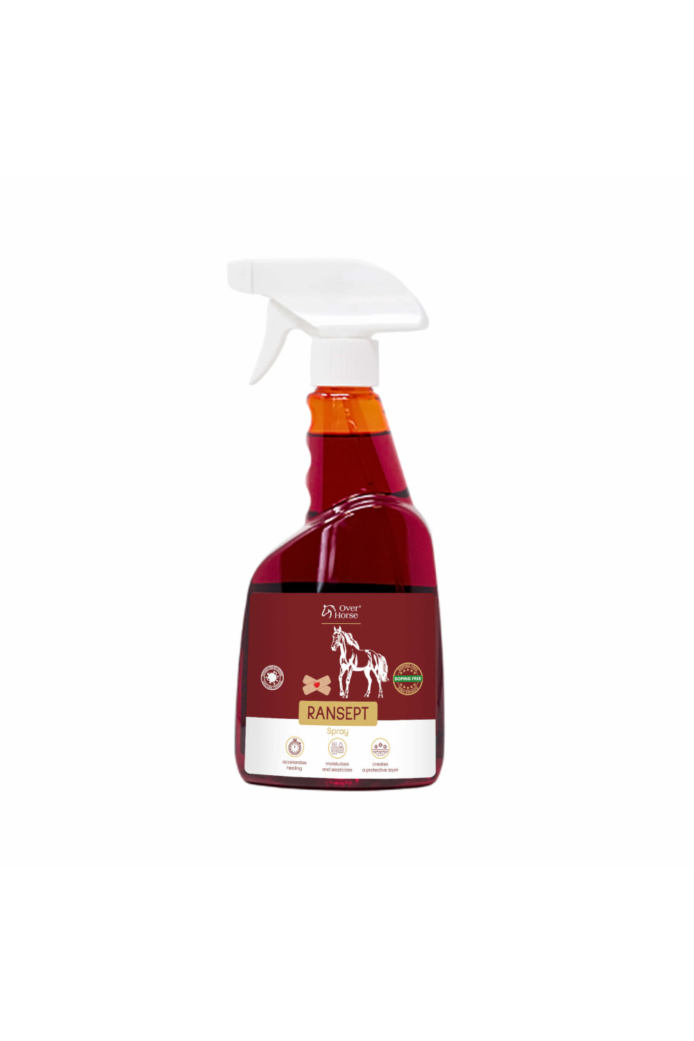 RANSEPT OVER HORSE RANSEPT Spray na rany i otarcia dla koni 500 ml - obrazek 1