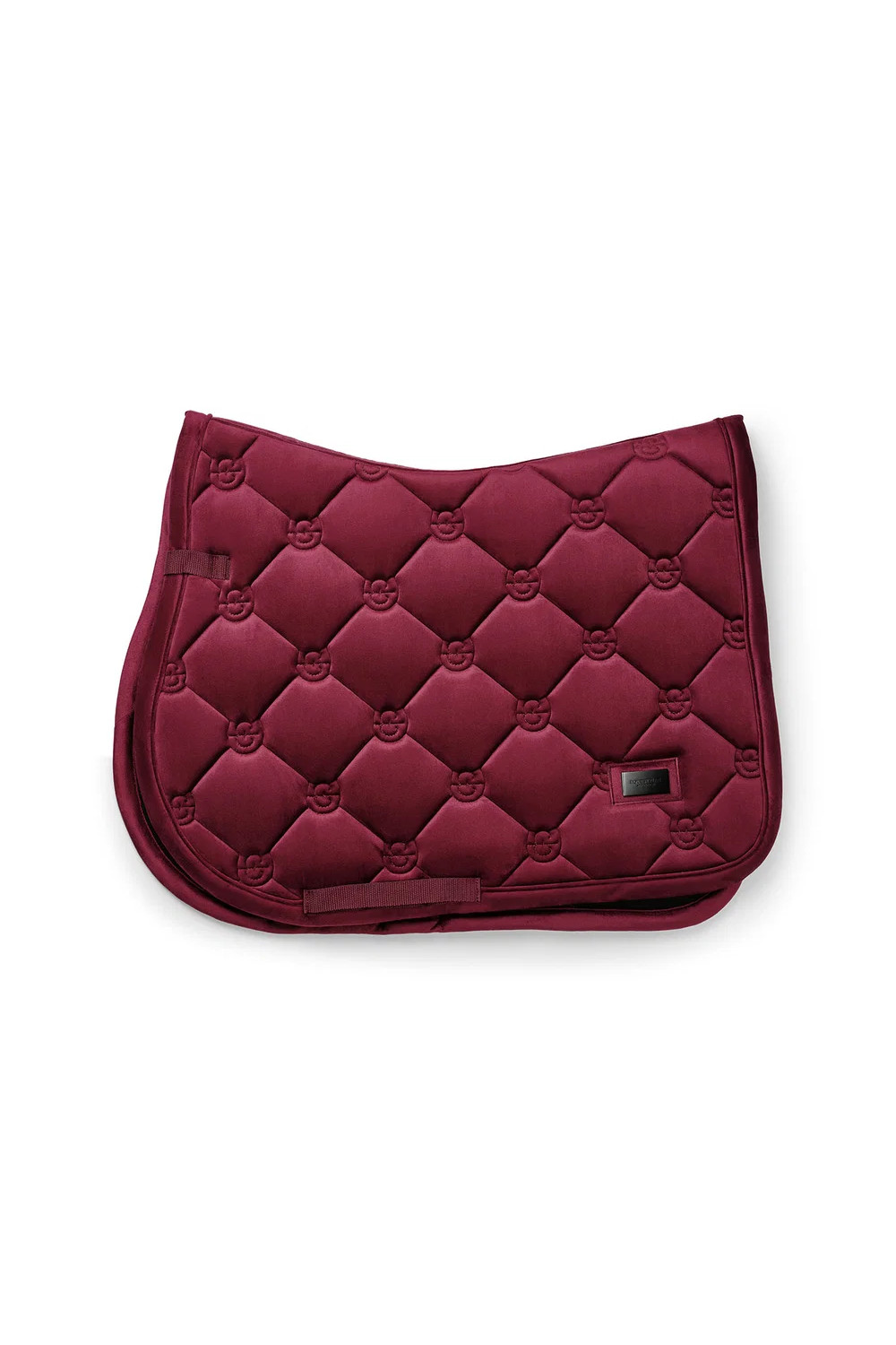 SADDLE PAD VELVET MERLOT 1 EQUESTRIAN STOCKHOLM VELVET Czaprak skokowy - obrazek 1