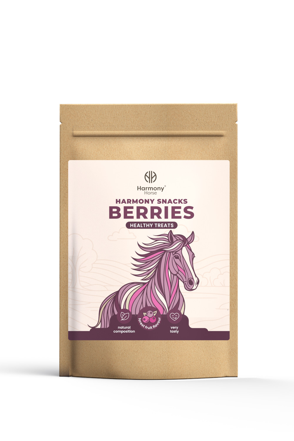 HH SMAKOŁYKI BERRIES 500 G HARMONY HORSE Smakołyki dla koni OWOCE LEŚNE 500 g - obrazek 1