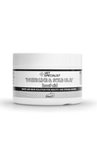 JUMP IT WHITE LINE & SOLE CLAY Preparat do pielęgnacji linii białej i podeszwy kopyta 250 g